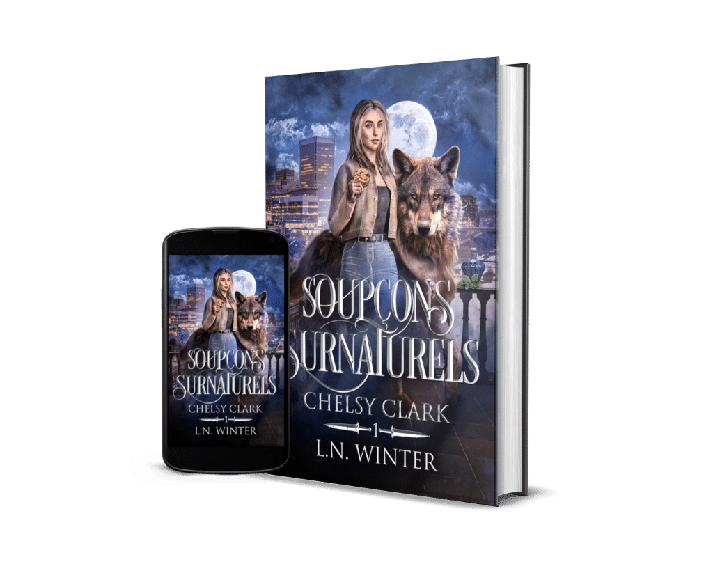 Chelsy Clark trilogie urban fantasy vampires loups garous enquête surnaturelle