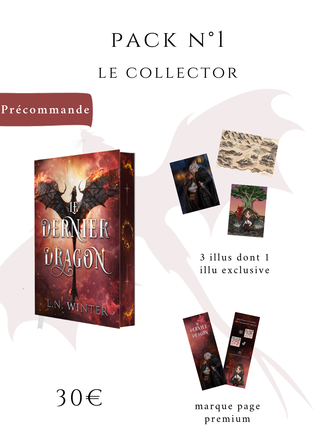 one shot romantasy Le dernier dragon collector