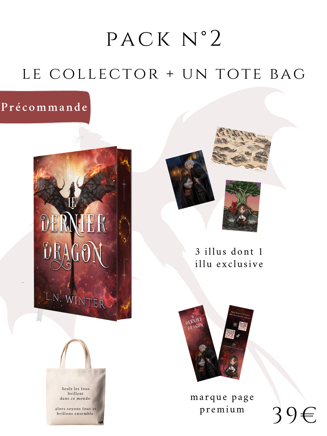 one shot le dernier dragon Collector romantasy